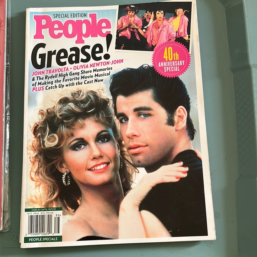Special Edition People Magazine- 40th Anniversary-Grease